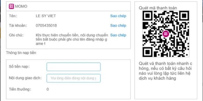 Kiểm tra các thông tin khuyến mãi trước khi nạp tiền